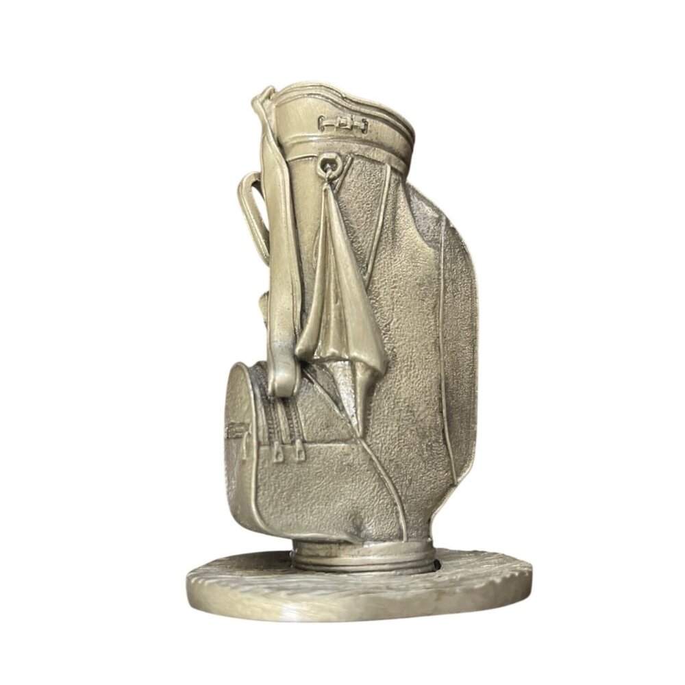 Great Shot Glass Golf Theme + Pewter Golf Bag & 19th Hole Acrylic Stir Stick Set - Picture 6 of 7